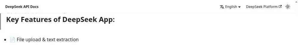 Historical DeepSeek App file upload announcement verified July 22 2026